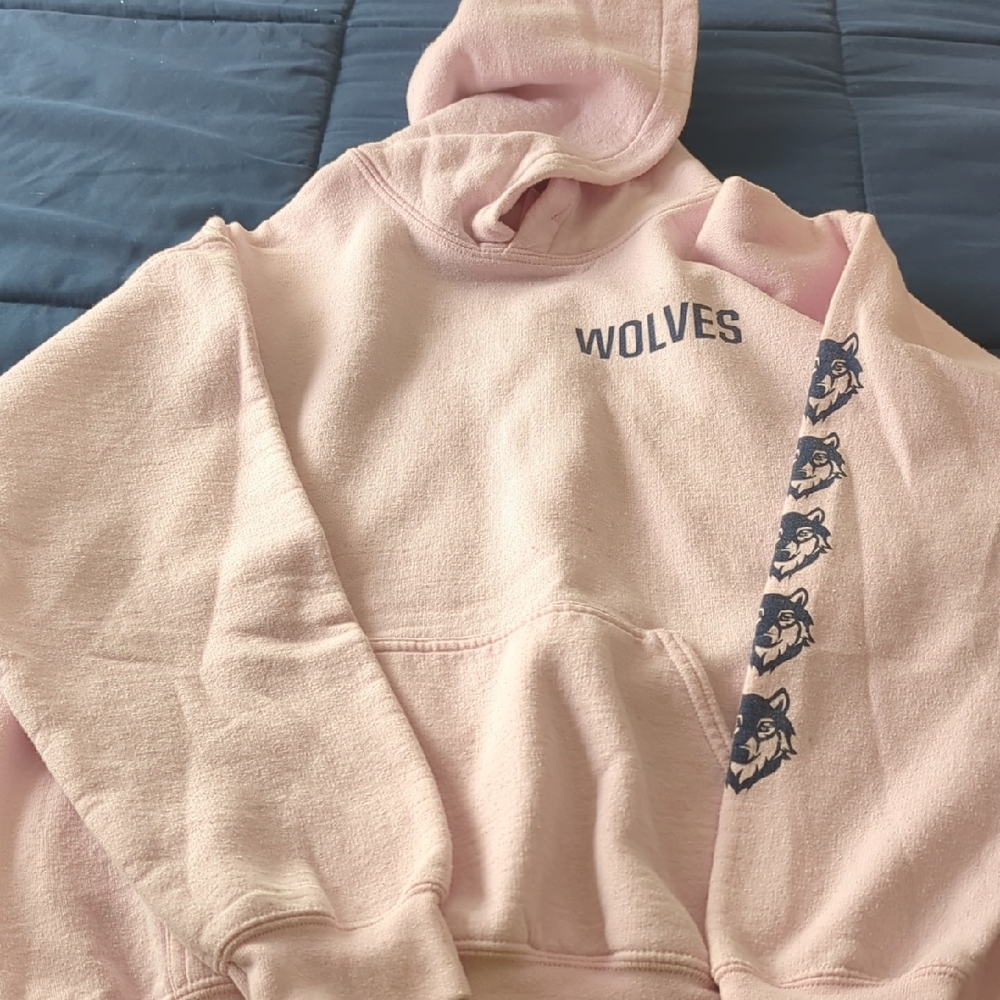 Pink Wolves Hoodie